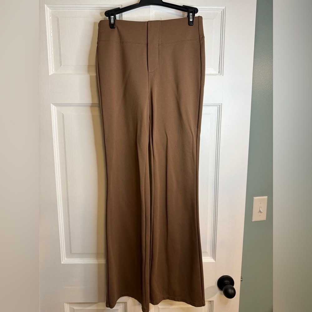 HALARA Flex High Waisted Back Side Pocket Slight Flare Work Pants